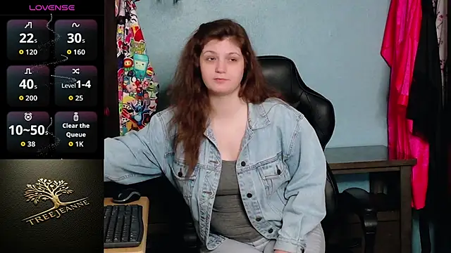 TreeJeanneのライブXXXチャット