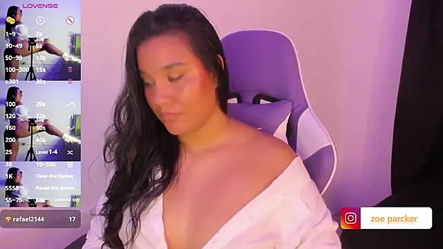 ZoeParcker Chat XXX in diretta