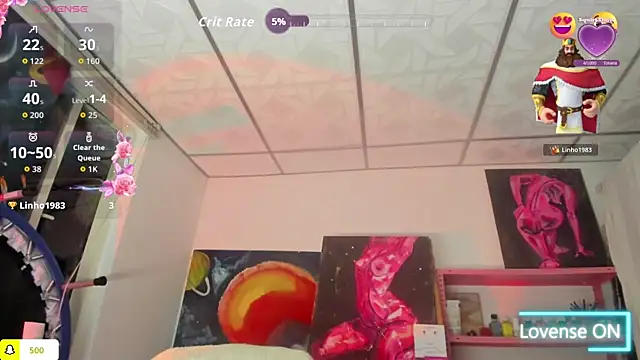 XXX chat uživo modela mariecam420