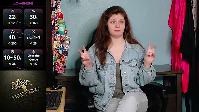 TreeJeanne Adlı Modelin Canlı XXX Sohbeti