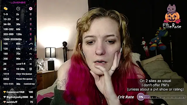 EllieeRose Adlı Modelin Canlı XXX Sohbeti