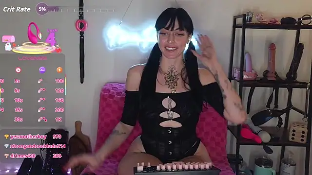 Chatroom XXX en direct de ninaparadisa