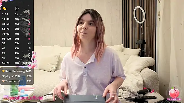 sarahann_official Adlı Modelin Canlı XXX Sohbeti