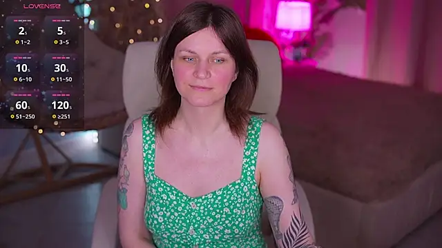 Show modela TinaMelt na web-kameri