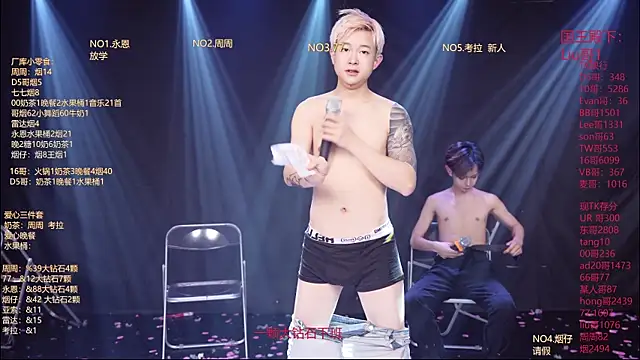 Show modela BTS-007 na web-kameri