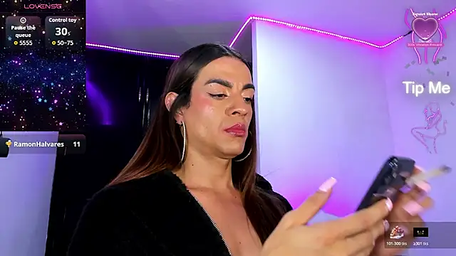 Show de Dollcatalina na webcam