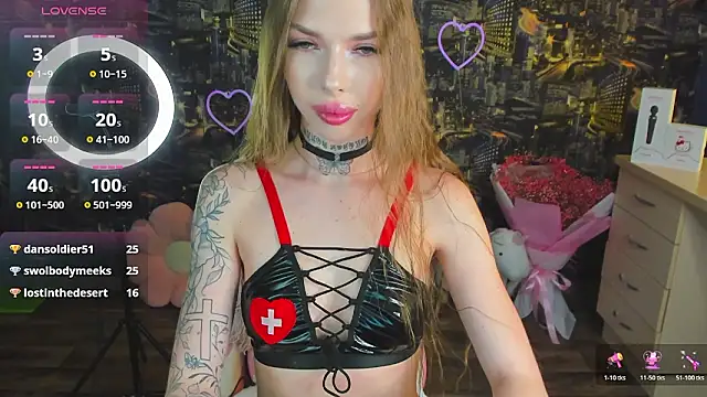 Chatroom XXX en direct de ArielSpell