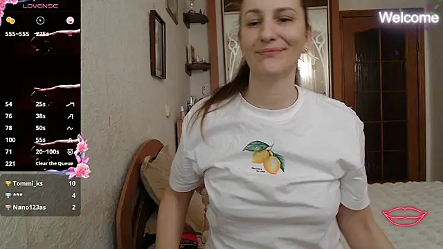 XXX chat uživo modela Yevgeshka-Milashka