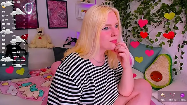 art_lovee élő XXX-chatje