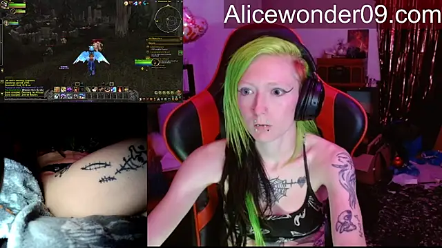Show webcam de alicewonder09