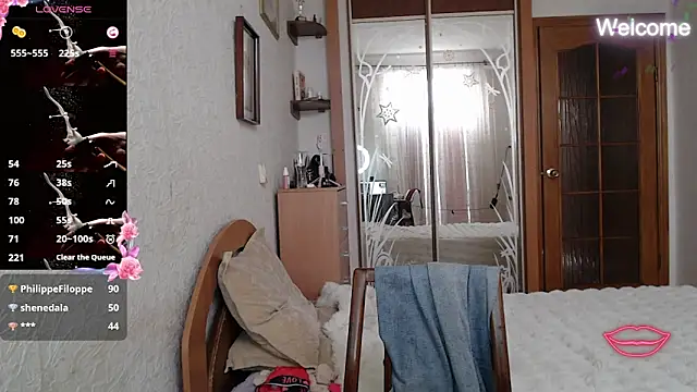 Chat +18 de Yevgeshka-Milashka ao vivo