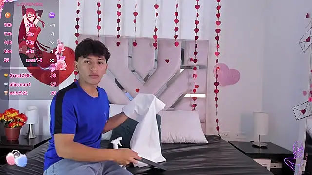 Show de Angel_Lux na webcam