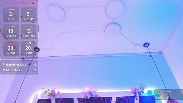 antonelllepiercee élő XXX-chatje