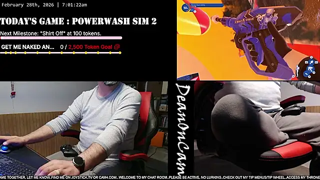 DeanonCam 웹캠 쇼