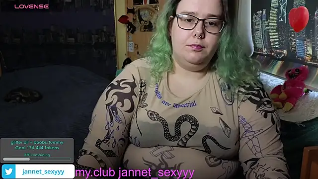 Chat XXX ao vivo de JannetPie