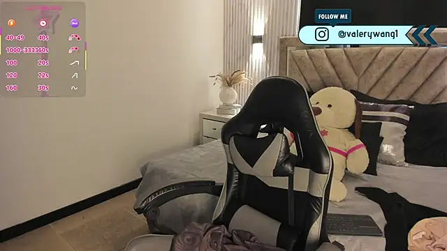 Chat +18 de Valery_wang ao vivo