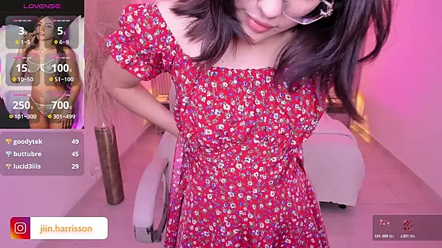 Chat XXX ao vivo de Jin-harrison