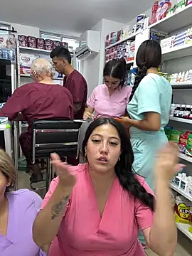 Show modela kandalove na web-kameri