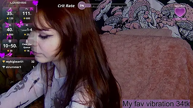 Chat +18 de ArianaLight ao vivo