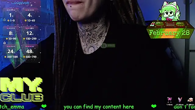 Witch_Emma: онлайн-секс-чат