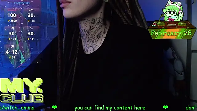 Chat XXX en directo de Witch_Emma