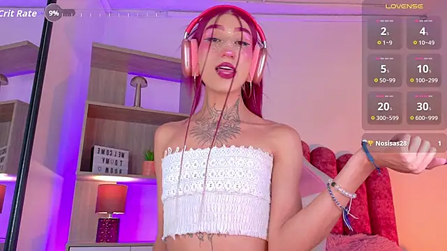 Eli-Blueeのウェブカメラショー