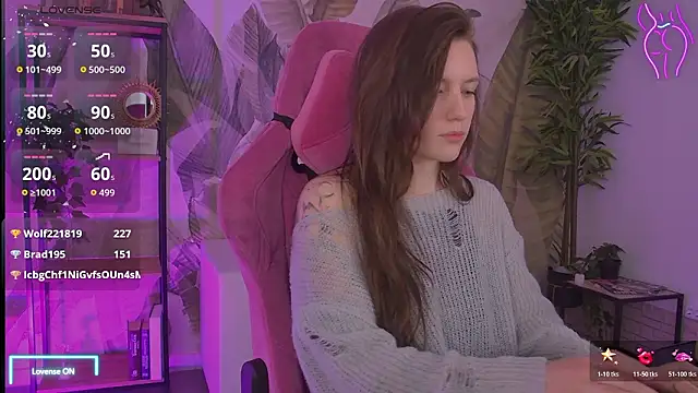 Chatroom XXX en direct de JennyDens