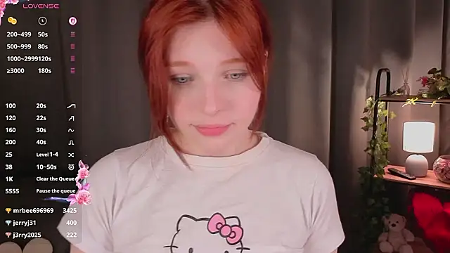 Show de AnnieKim_ na webcam