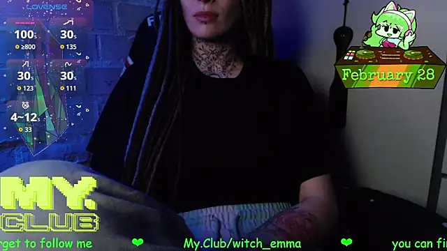 Witch_Emma 라이브 XXX 채팅