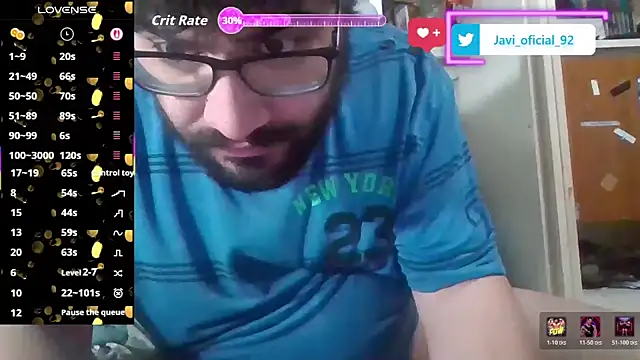 Javi_92 Adlı Modelin Web Kamerası Şovu