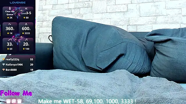 nefirtiti élő XXX-chatje