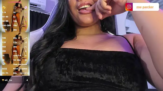 ZoeParcker 现场XXX聊天