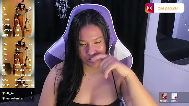 ZoeParcker 라이브 XXX 채팅