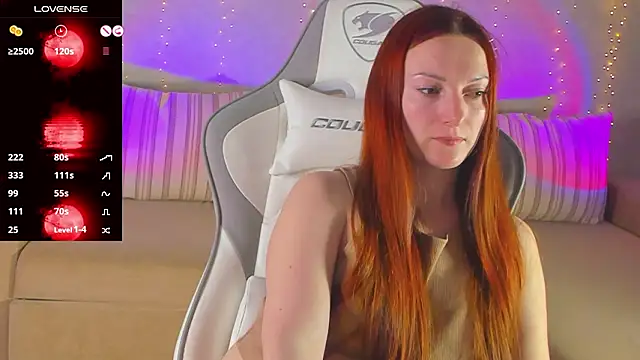 FlamyGold élő XXX-chatje