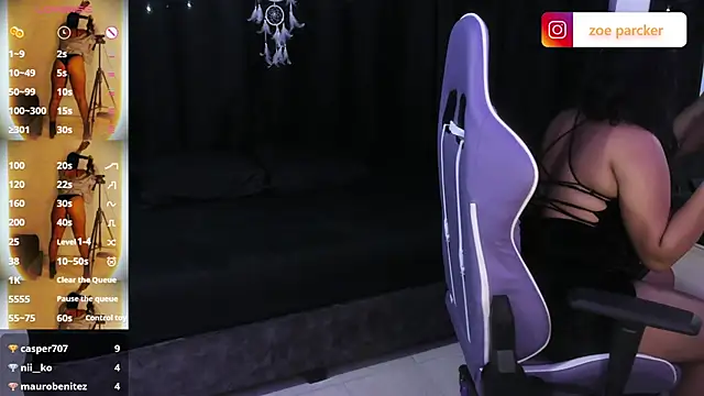 Chat XXX ao vivo de ZoeParcker