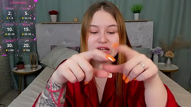 MilanaXHoneyのライブXXXチャット