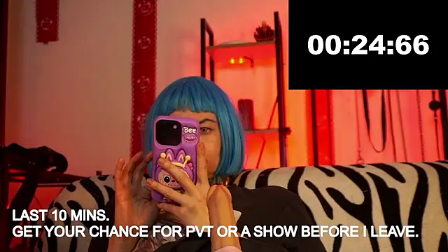 Chat +18 de CyberXGoddess ao vivo