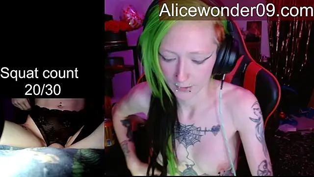 Chatroom XXX en direct de alicewonder09