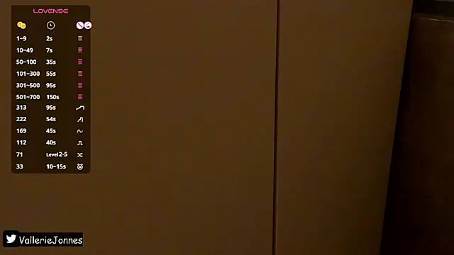 VallerieJones Live XXX Chat