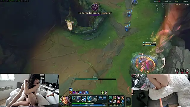 CeriseLapine webkamerás műsora