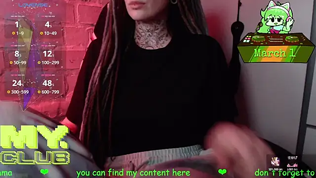 Chatroom XXX en direct de Witch_Emma