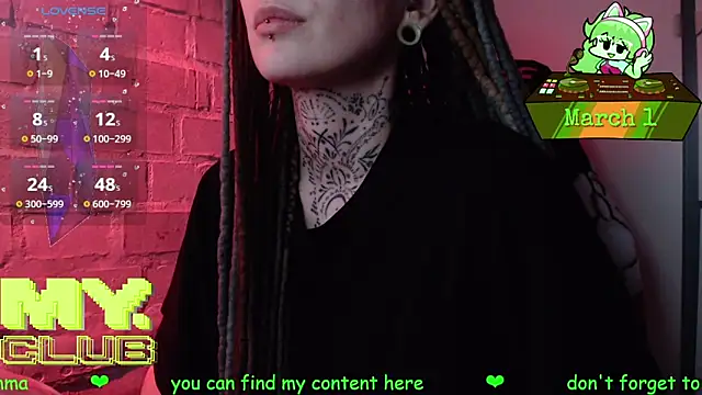 Živý XXX chat Witch_Emma