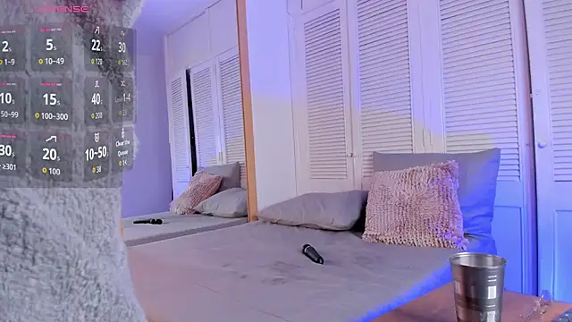 ALICESANDOVALのウェブカメラショー