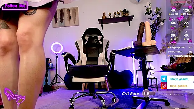 freya_goddes_ Adlı Modelin Canlı XXX Sohbeti