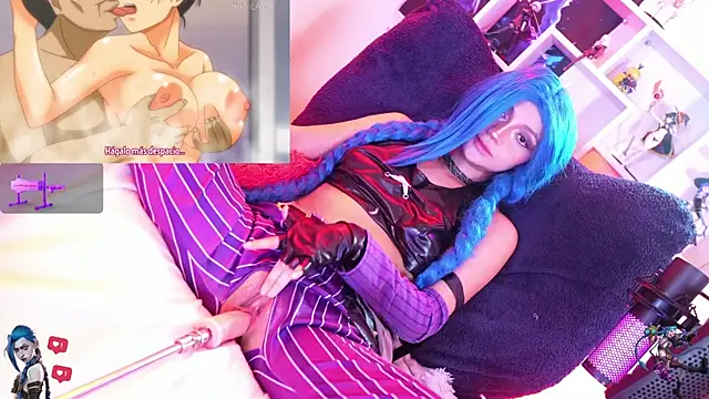 XXX chat uživo modela Jinx--