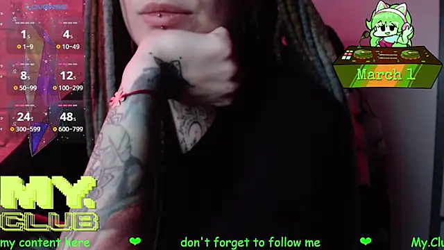 แชท XXX สดของ Witch_Emma