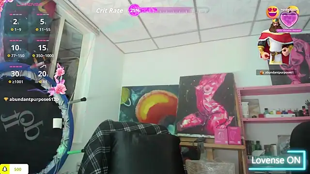 Chat +18 de mariecam420 ao vivo