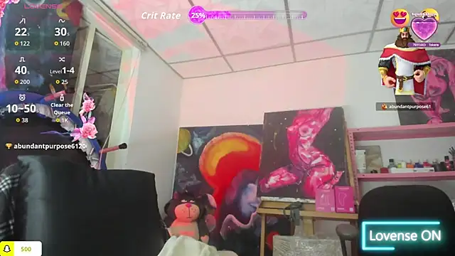 mariecam420 Adlı Modelin Web Kamerası Şovu