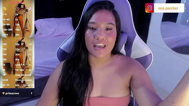 Chatroom XXX en direct de ZoeParcker