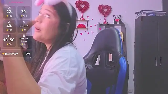 Chat +18 de BadKittyy ao vivo